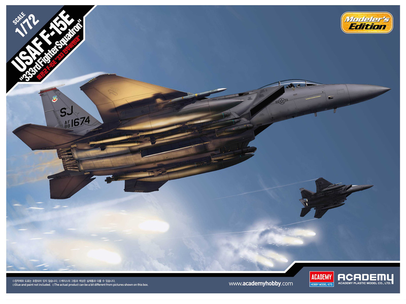 Academy Akadémia McDonnell F-15E USAF 333. Squadron (1:72)