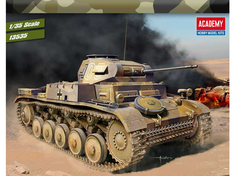 Academy Panzer II Ausf.F Severná Afrika (1:35)