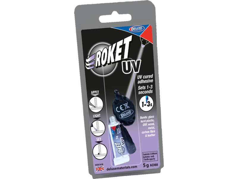Deluxe Materials Roket UV lepidlo 5g s UV zárodkom
