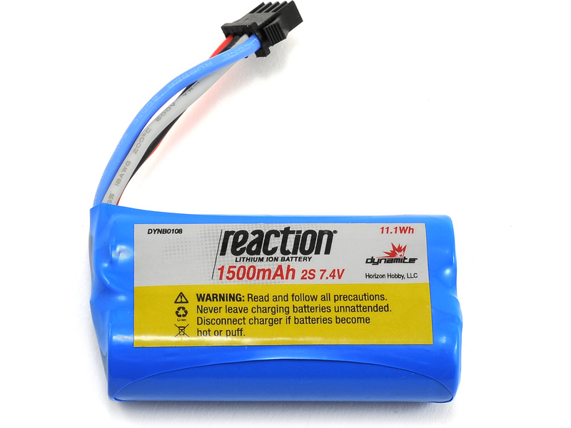 Dynamite Reagovať: LiIon 1500mAh 7,4V