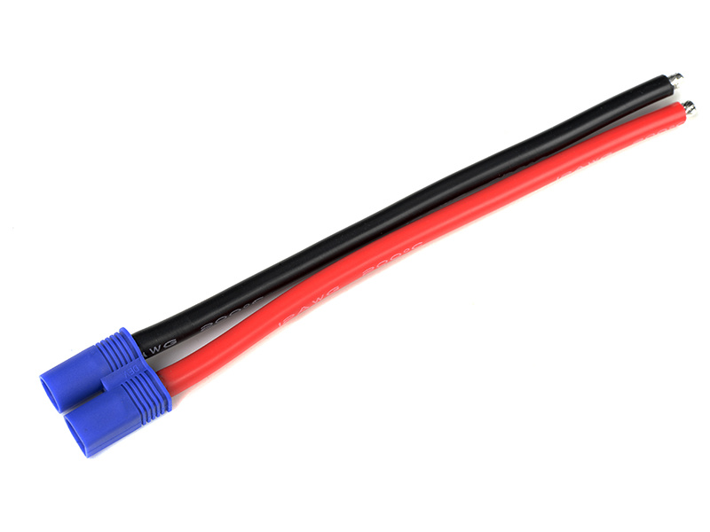 Revtec Pozlátený konektor EC3 samec s 12AWG 12cm káblom