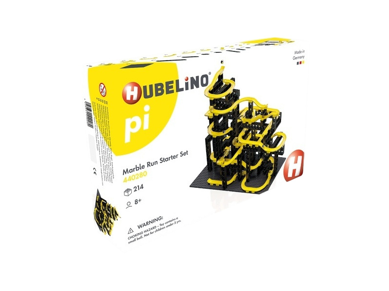 HUBELINO Pi Ball Track - sada s kockami 214 kusov