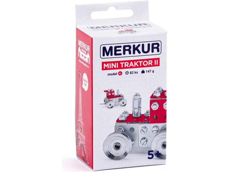 Traktor Merkur Mini 54 s vlekom