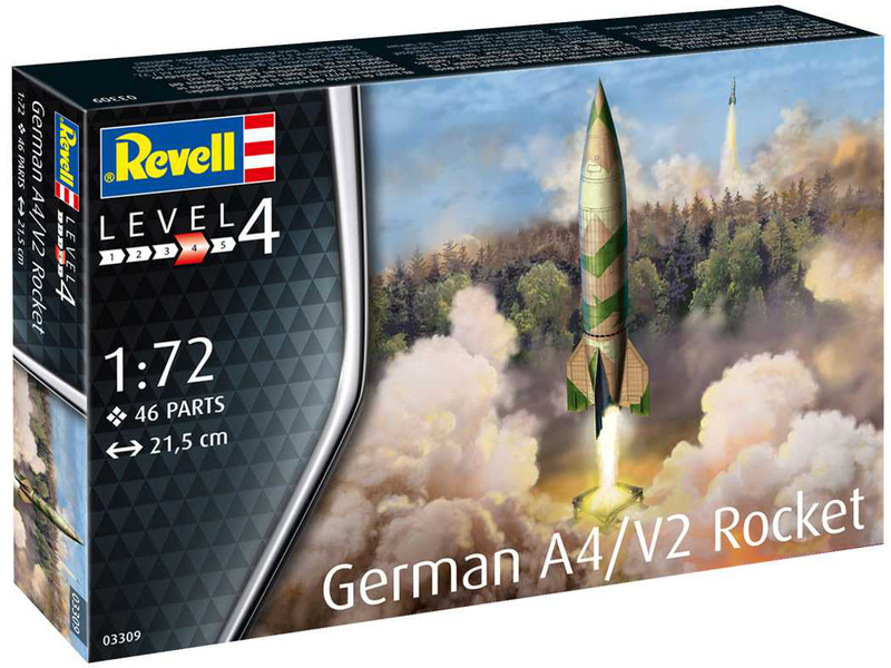 Revell Nemecká raketa A4/V2 (1:72)