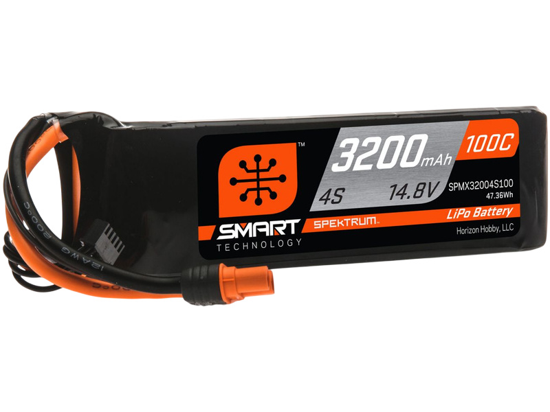 Spektrum Smart LiPo 14,8V 3200mAh 100C IC3