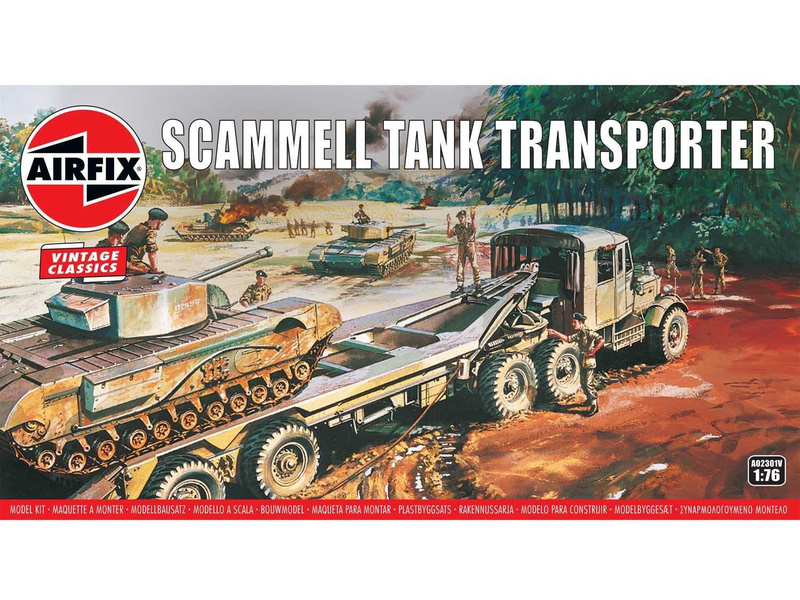 Airfix Scammell Tankový transportér (1:76) (Vintage)
