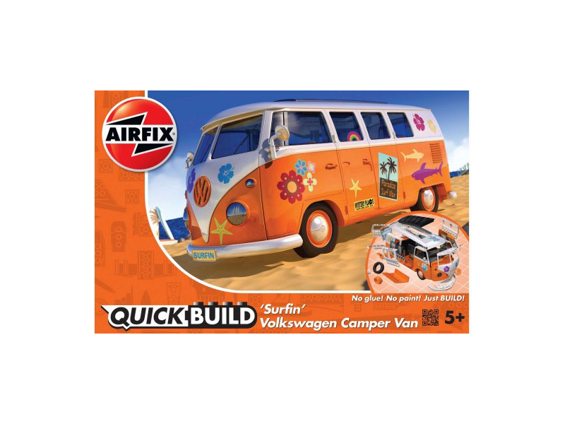 Airfix Rýchlo zostaviteľný Volkswagen Camper Surfin