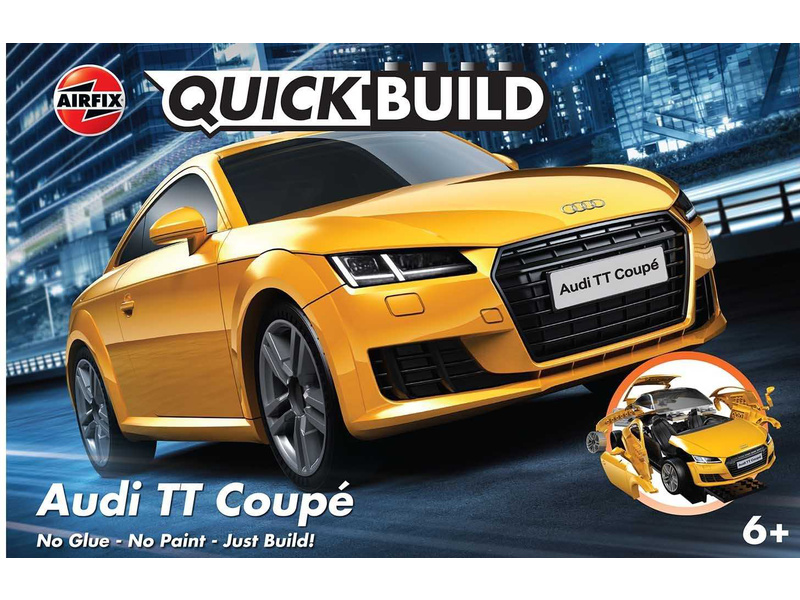 Rýchla stavba Airfix - Audi TT Coupe