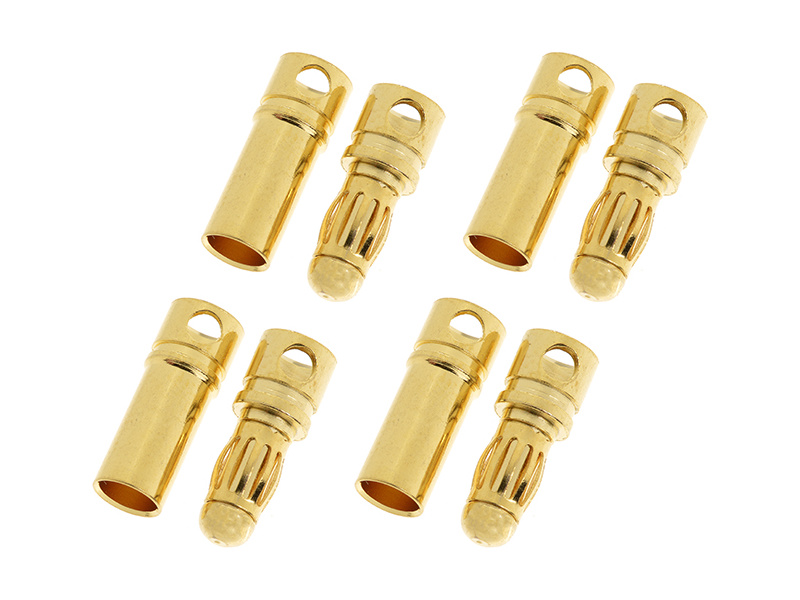 Revtec 3,5 mm pozlátený konektor (4 páry)