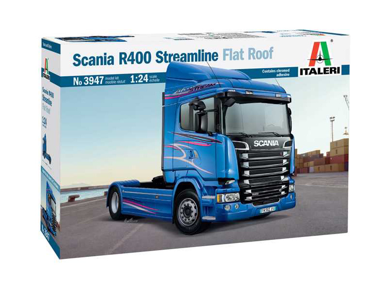 Italeri Scania R400 Streamline Plochá strecha (1:24)
