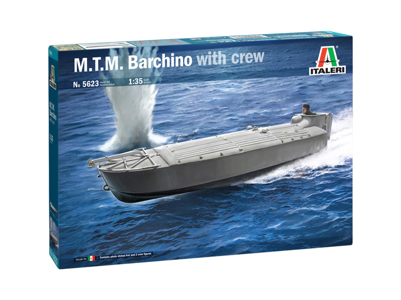 Italeri M.T.M. "Barchino" s posádkou (1:35)