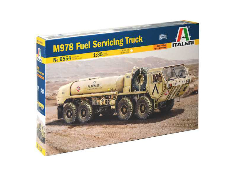 Italeri Talianeri Oshkosh M978 Palivový servisný vozík (1:35)