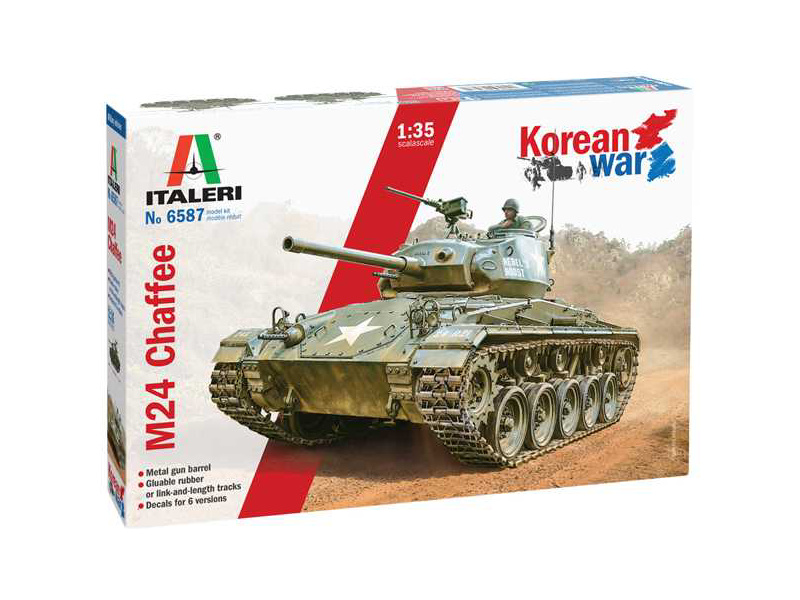 Italeri M24 Chaffee Kórejská vojna (1:35)