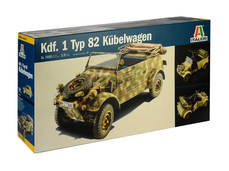 Italeri Kdf.1 Type 82 Kübelwagen (1:9)