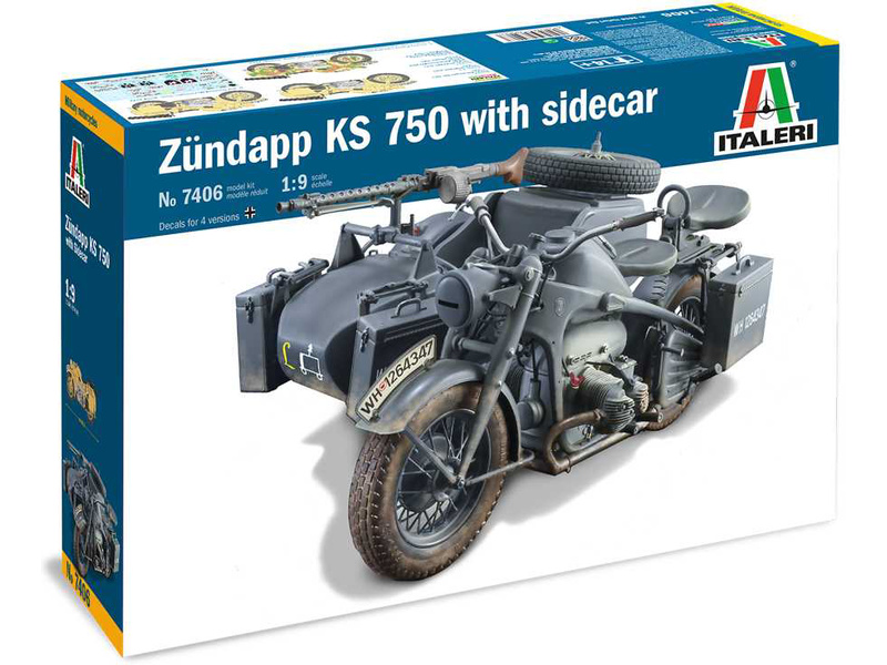 Italeri Zündapp KS 750 (1:9)