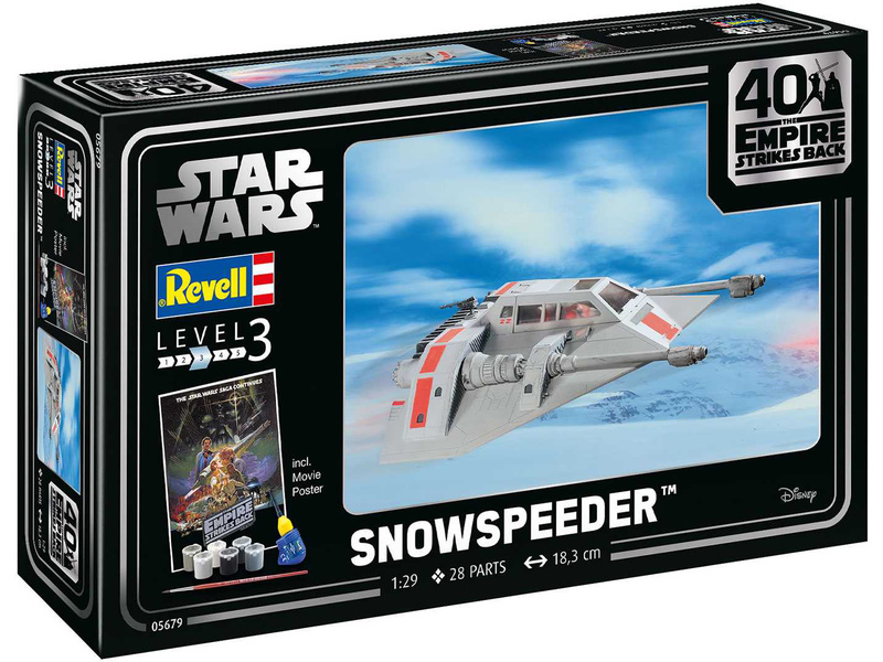 Revell SW Snowspeeder (1:29) (darčeková sada)