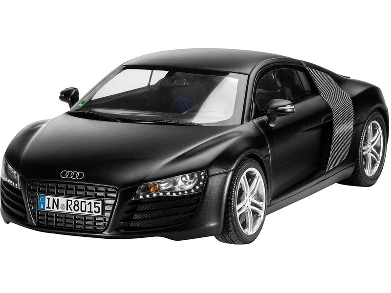 Revell Audi R8 čierna (1:24)