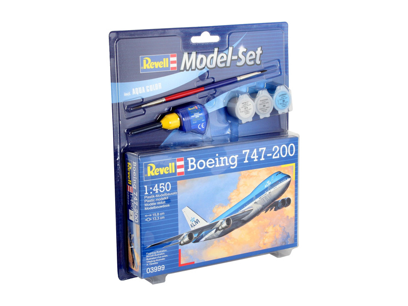 Stavebnica Revell Boeing 747-200 (1:450)