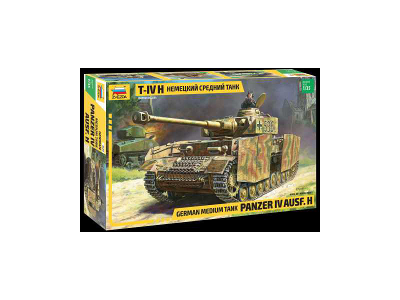 Zvezda stredný nemecký tank Panzer IV Ausf.H (1:35)
