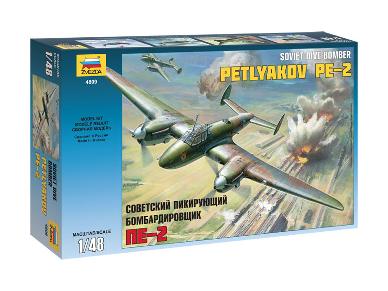 Lietadlo Zvezda Petljakov Pe-2 (1:48)