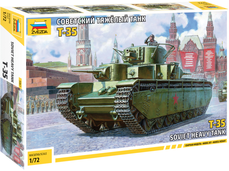 Tank Zvezda T-35 (1:72)