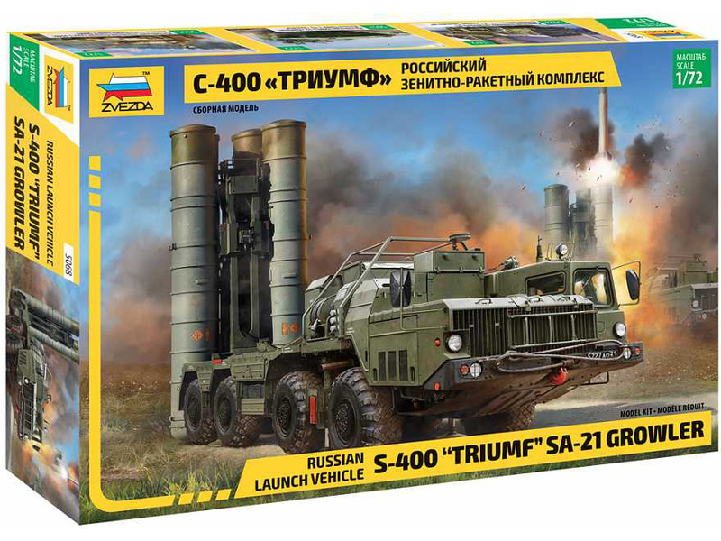 Raketový systém Zvezda S-400 Triumf (1:72)