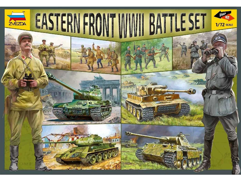 Zvezda Východný front 2. svetová vojna (1:72)