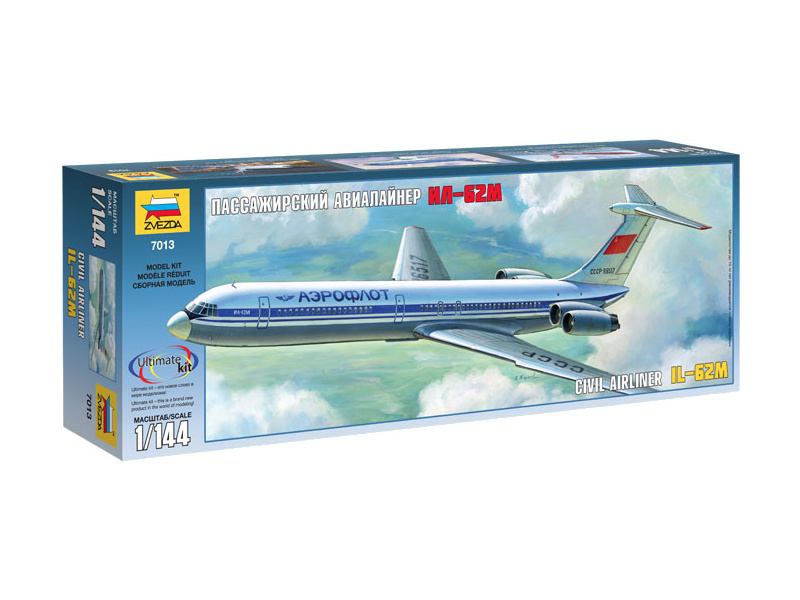 Zvezda Iljušin IL-62M (1:144)