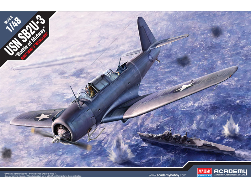 Academy Vought SB2U-3 Bitka o Midway (1:48)