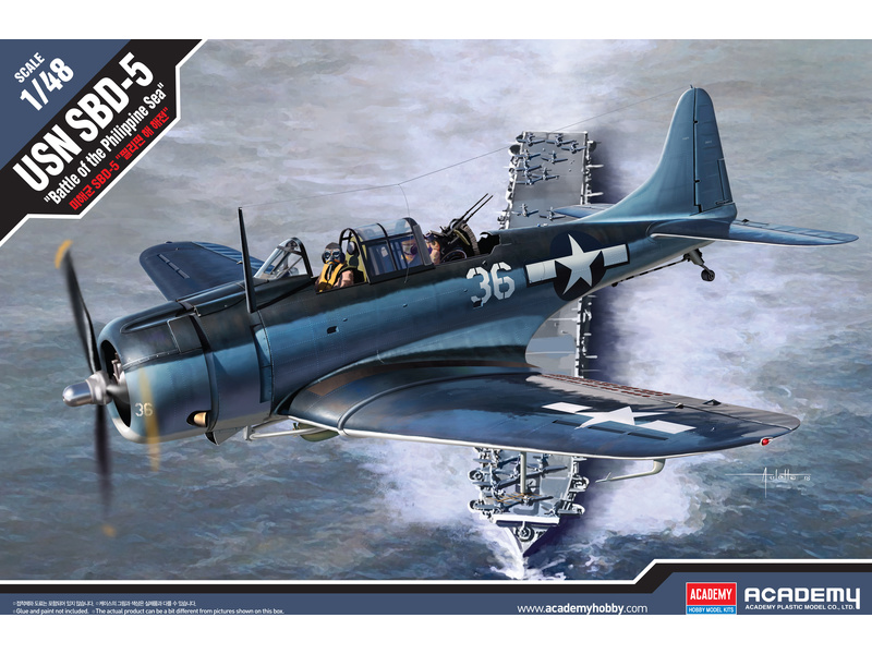 Academy USN SBD-5 Bitka vo Filipínskom mori (1:48)