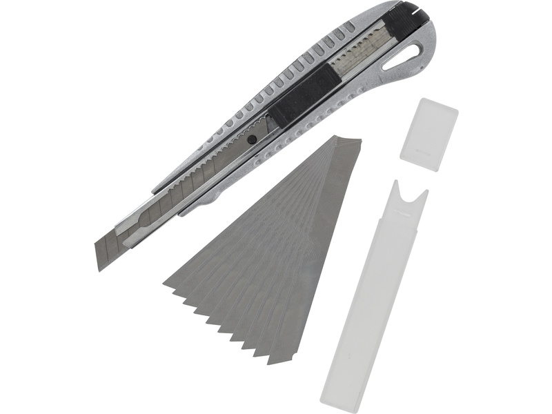 Shesto Modelcraft zalamovací kovový nůž s 10 čepelemi 9x0.3mm