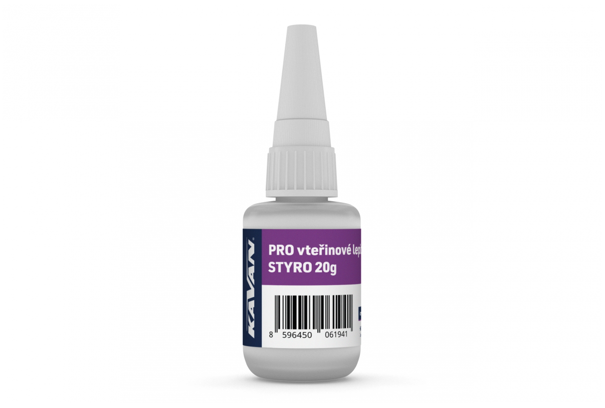 KAVAN PRO styro sekundové lepidlo 20g