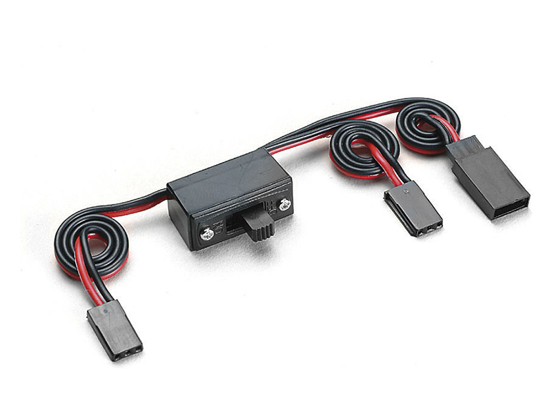 Revtec Vypínač s kabely a konektorem universal Futaba/JR 22AWG