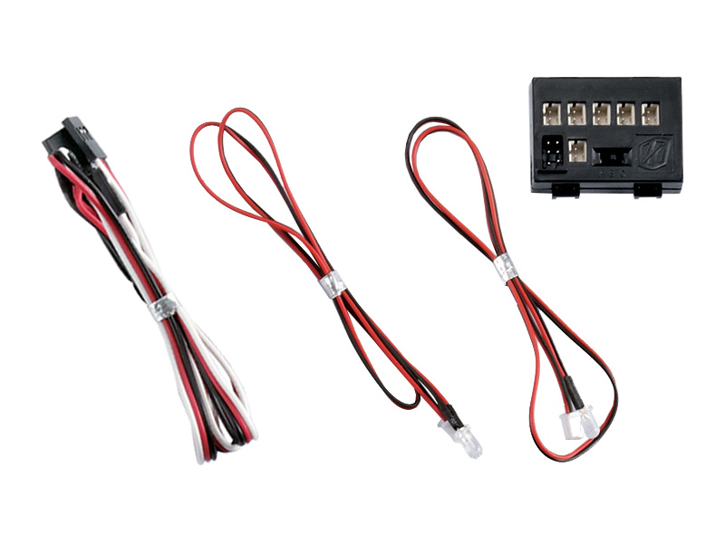Killerbody světelná sada 1:10 4x LED, řídicí jednotka
