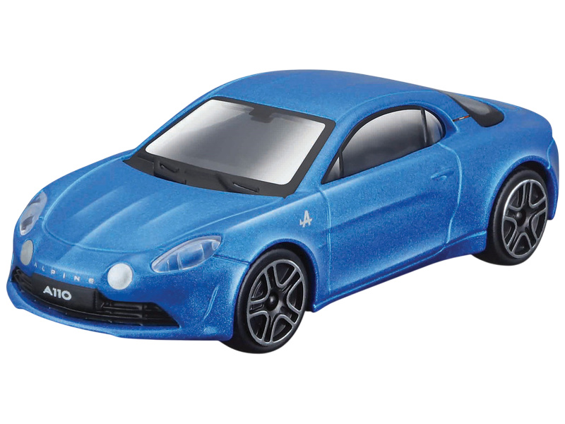 Bburago Alpine A110 2018 1:43 modrá metalíza