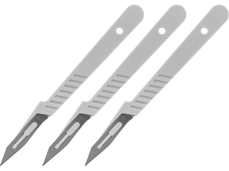 Shesto Modelcraft skalpel s rukojetí (3ks)