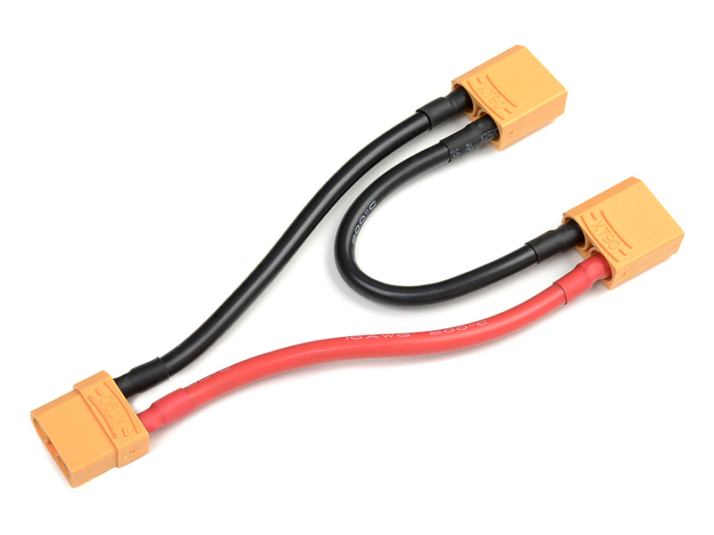 Revtec Sériový Y-kabel XT-90 10AWG 12cm