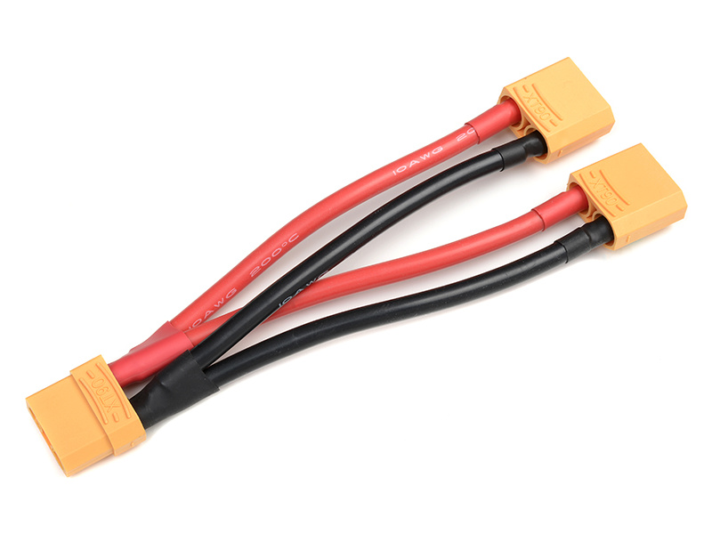 Revtec Paralelní Y-kabel XT-90 10AWG 12cm