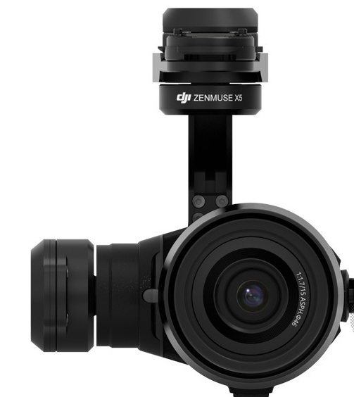 DJI PROFI Kamera X5 so závesom pre Inspire (vrátane objektívu DJI MFT Lens)