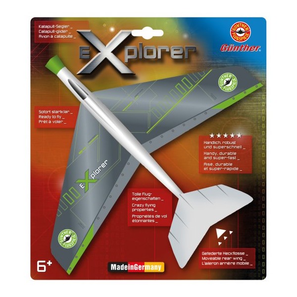 GÜNTHER GMBH & CO LIETADLO EXPLORER vystreľovacie z praku 30X28 CM