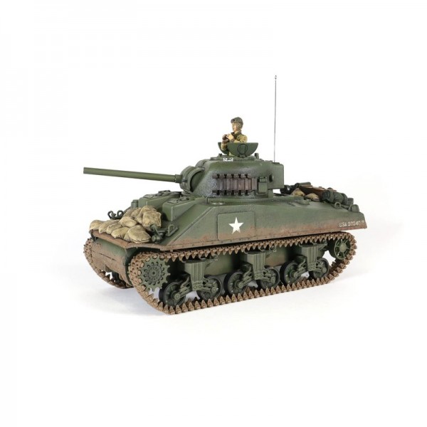 Pelikan RC Tank M4A3 Sherman 1:24 set 2.4GHz zvuk. efekty IR bojový systém