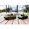 Súbojové infra tanky Tiger a  T34 v mierke 1:16