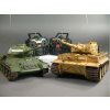 Súbojové infra tanky Tiger a  T34 