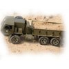 Vojenský nákladný automobil P801 1:16, 6x6, 2,4 GHz, RTR - zelený