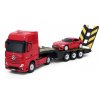 Mercedes-Benz Actros s ťahačom 1:24 RTR 2.4GHz (batéria, nabíjačka) - červená