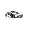 RASTAR BMW i8 1:24, licencie, metalický lak, odpružené pr. kolesá