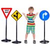 Veľké dopravné značky 83cm sada ZA3733