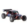 RC AUTO WLTOYS 124018 2.4GHZ 1:12 55KM / H ČIERNE