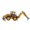 Kovový model Auto s rýpadlom a nakladačom DIE-CAST H-TOYS 1704 1:50