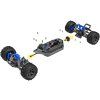 RC auto TraxxasTraxxas Rustler 1 10 2BL 4WD RTR modrý 19
